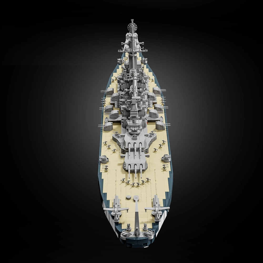 12GO 98009 USS MONTANA Military