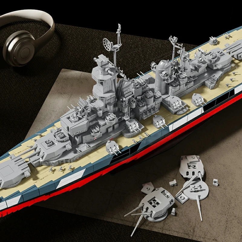 12GO 98009 USS MONTANA Military