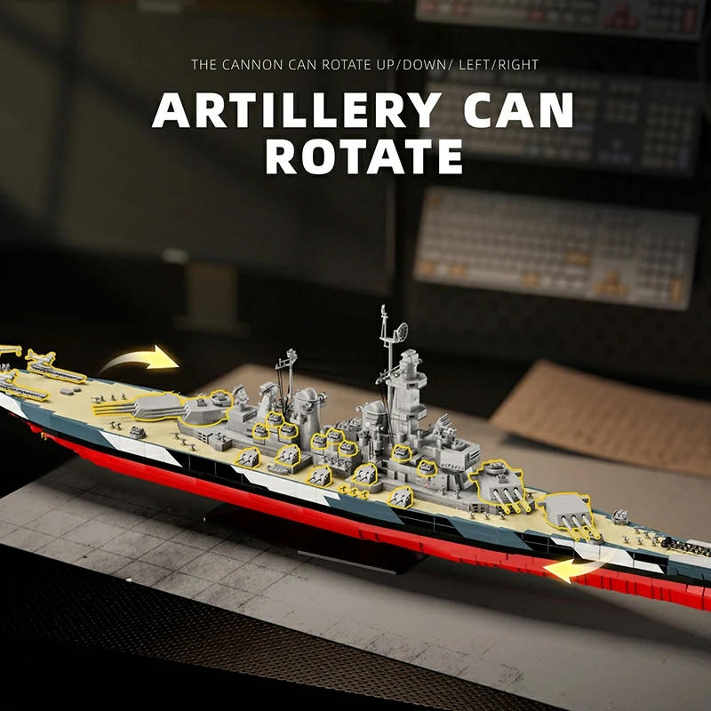 12GO 98009 USS MONTANA Military