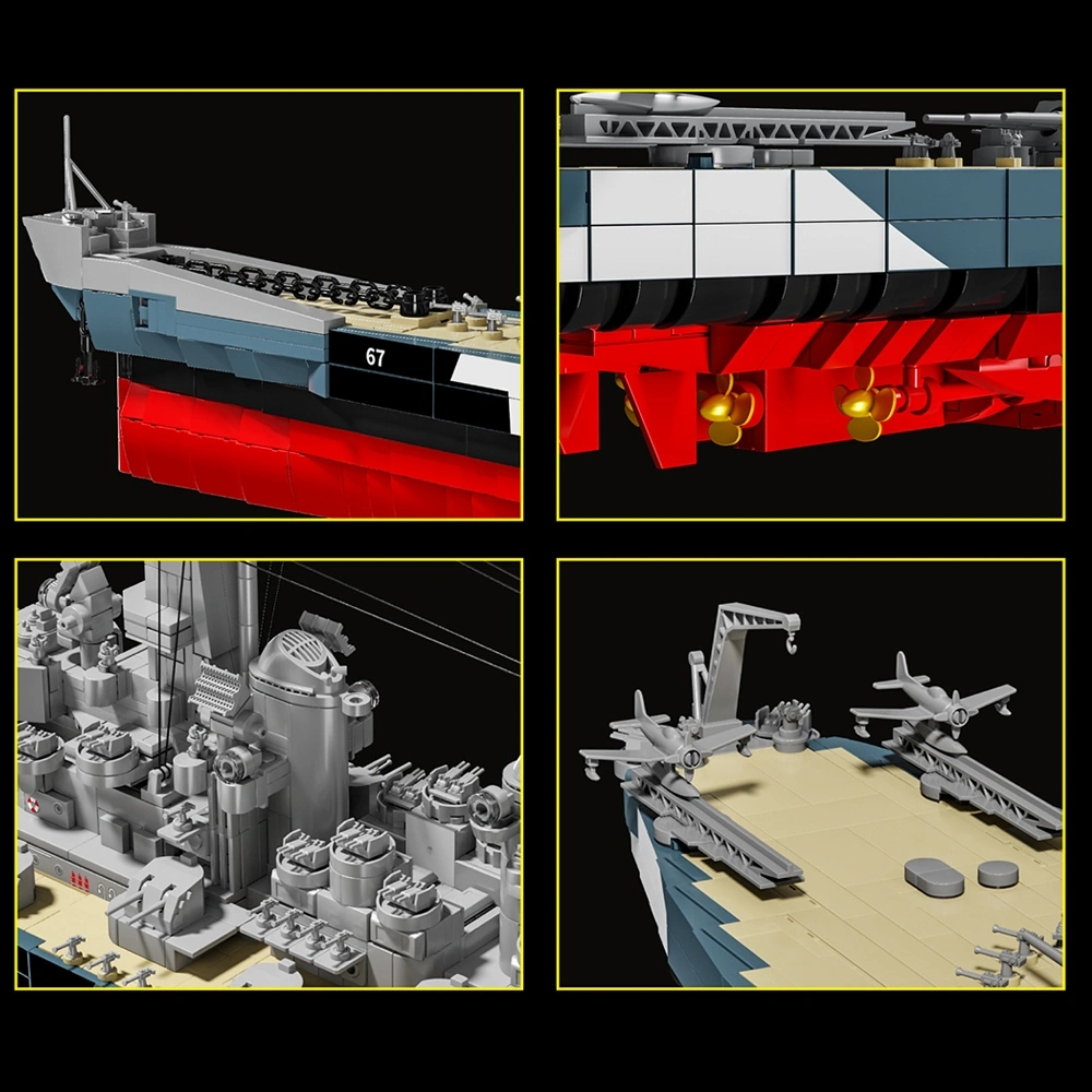 12GO 98009 USS MONTANA Military