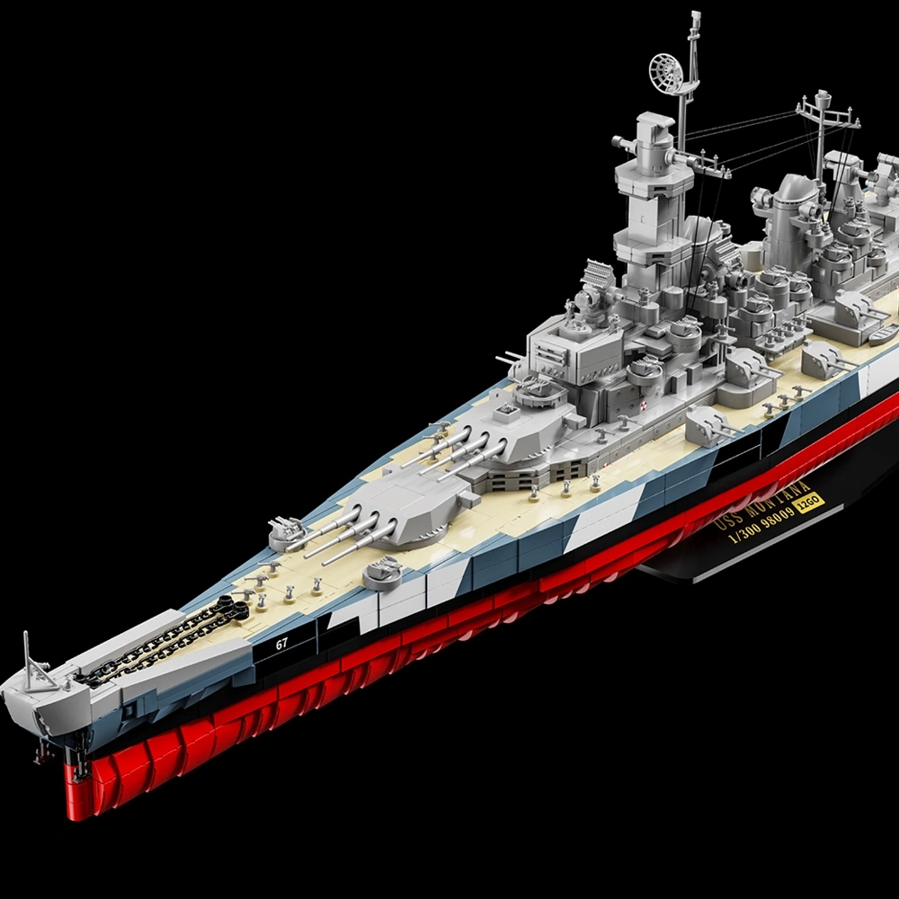 12GO 98009 USS MONTANA Military