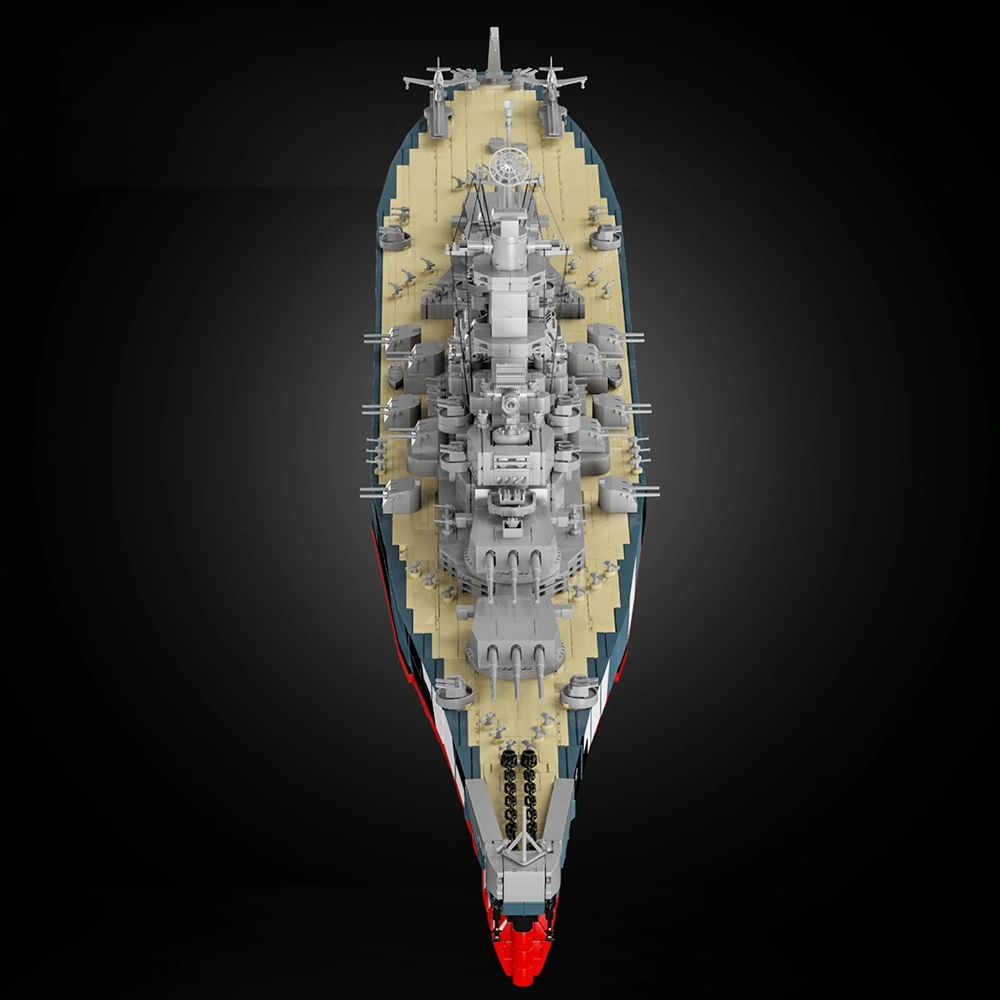 12GO 98009 USS MONTANA Military