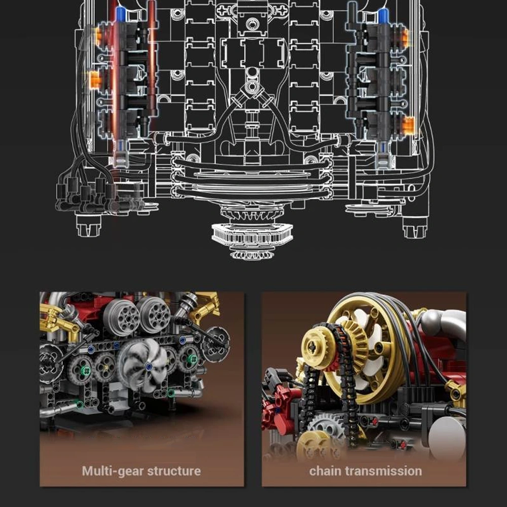 Eikee Y15010 PSJ Piston H6 Engine Technic