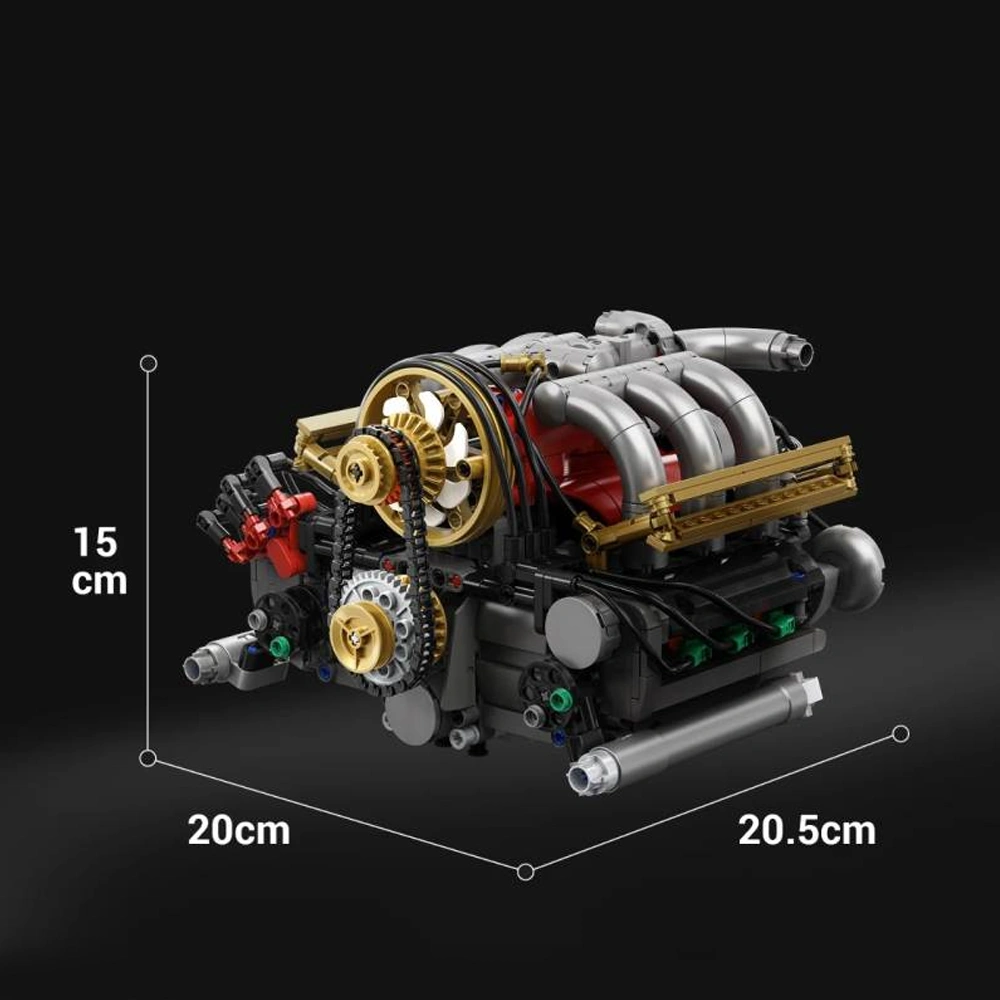 Eikee Y15010 PSJ Piston H6 Engine Technic