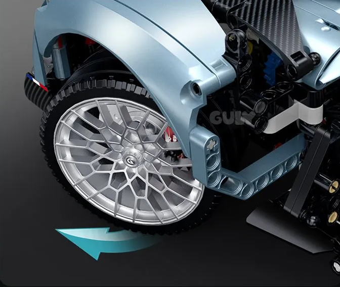 Steering Wheel Interaction of GULY 10648 Bugatti.