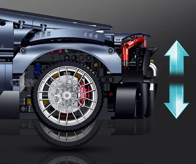 Electric Chassis Lift System of GULY 10648 Bugatti.