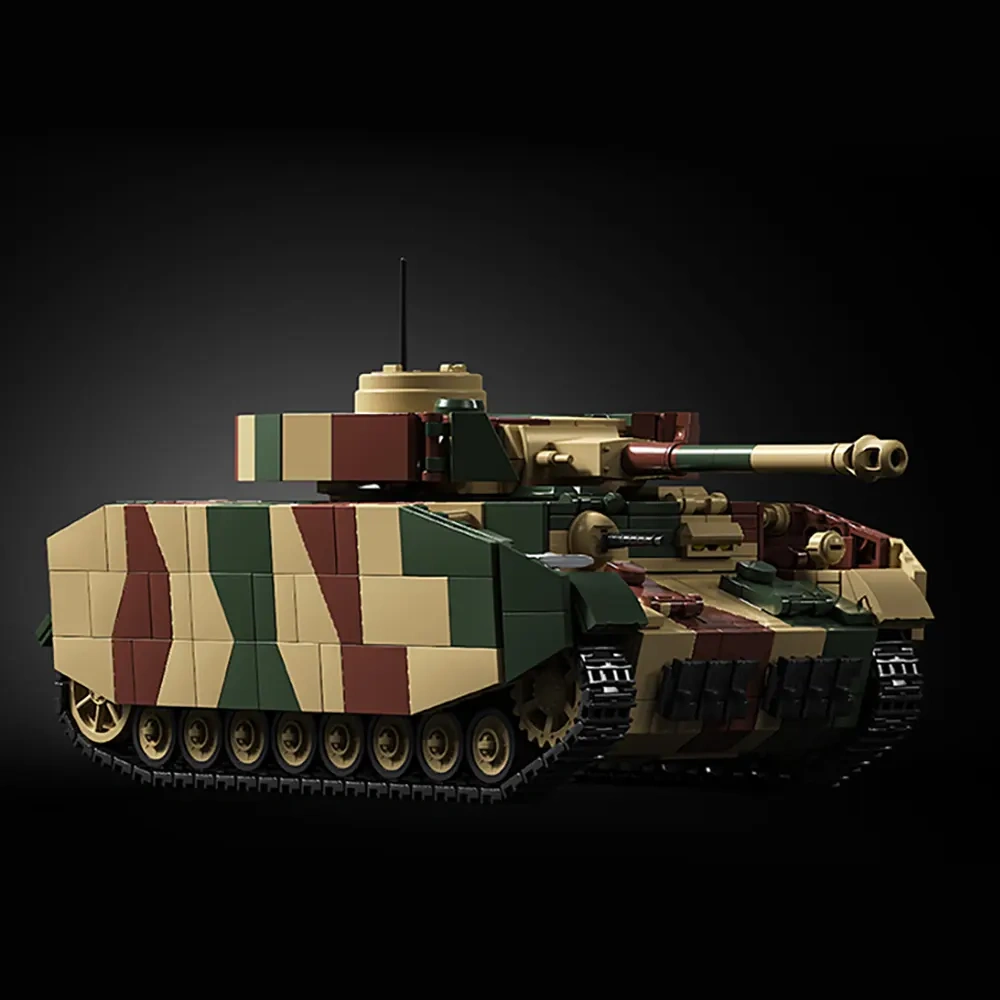 12GO 97030 Panzer IV H Tank 1:28 Military