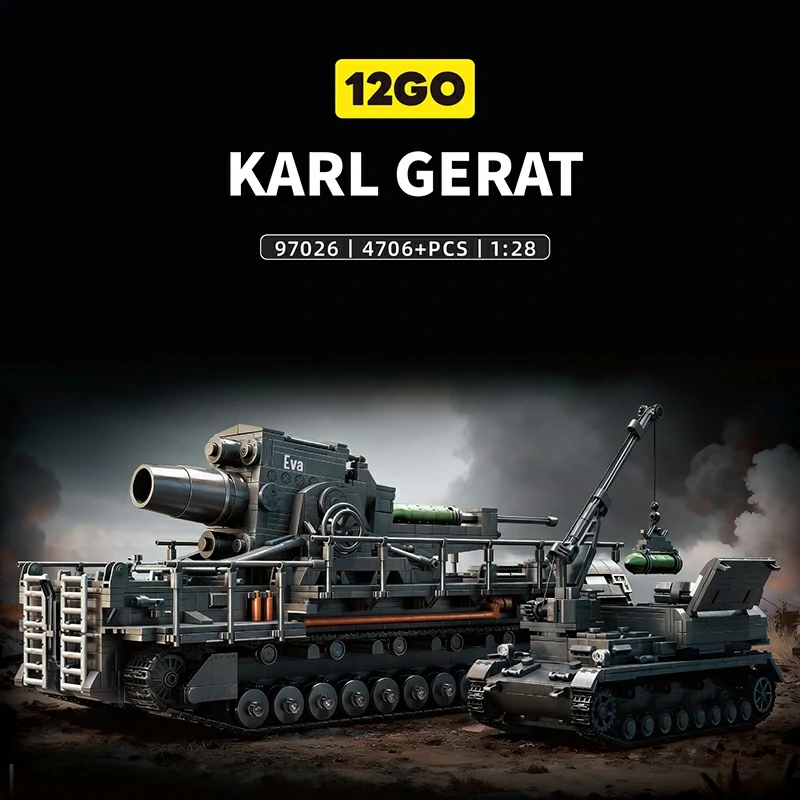 12GO 97026 KARL GERAT Tank Military