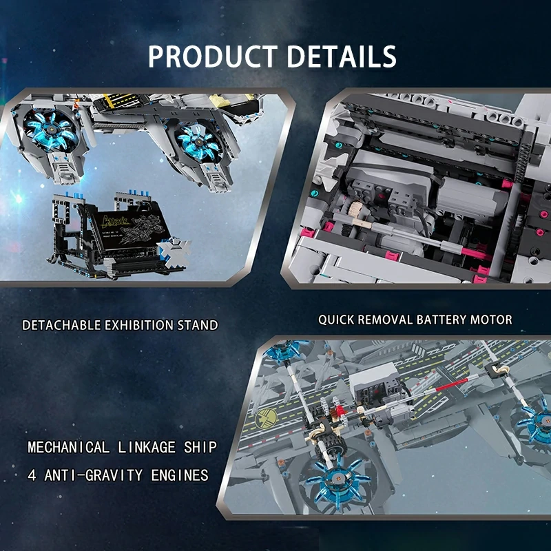 K-Box 10218 Leaguer Heroes Helicarrier Technic