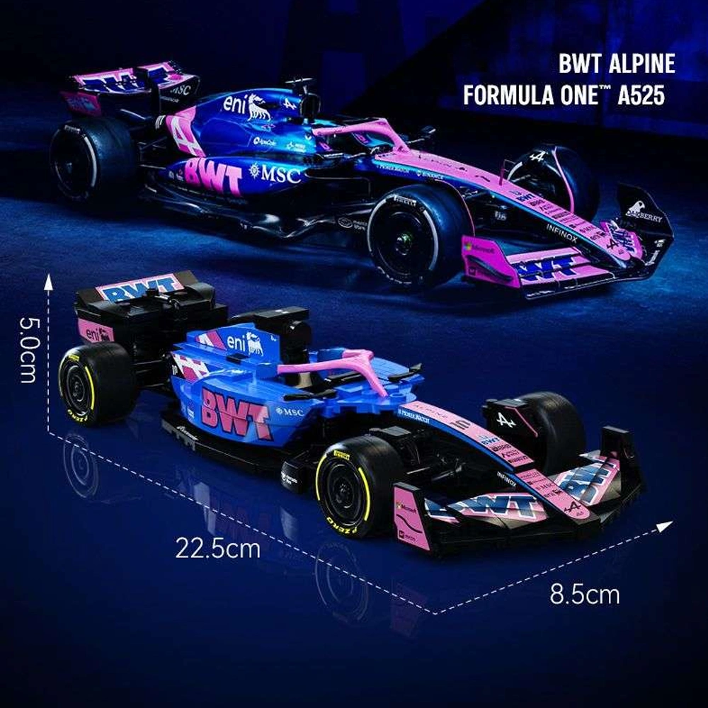 CaDA C55024 BWT ALpine Formula One Team A525 1:24 Technic