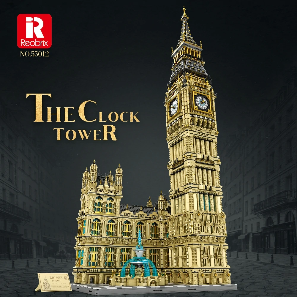 Reobrix 55012 THE CLOCK TOWER Modular Buildings