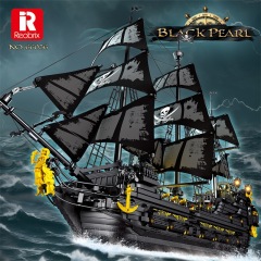 Reobrix 66036 Black Pearl Pirate Ship Technic