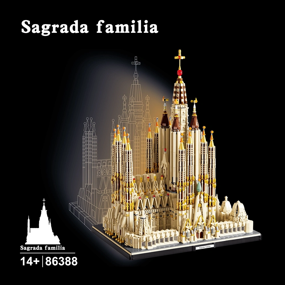 XINGBAO 86388 Sagrada Familia Modular Buildings