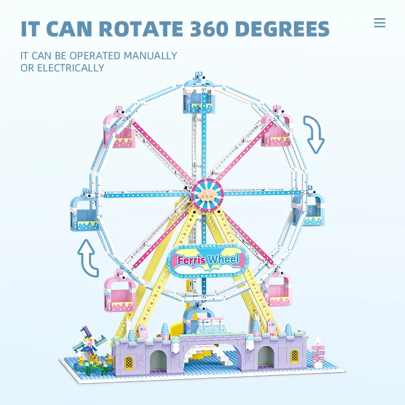 JIESTAR JJ9194 Ferriswheel Creator Expert