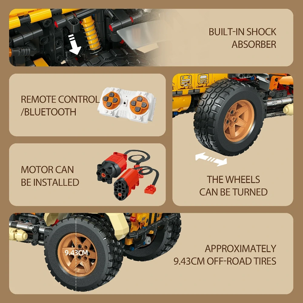 JIESTAR JJ9199 Wastle Land Explorer-02 Technic