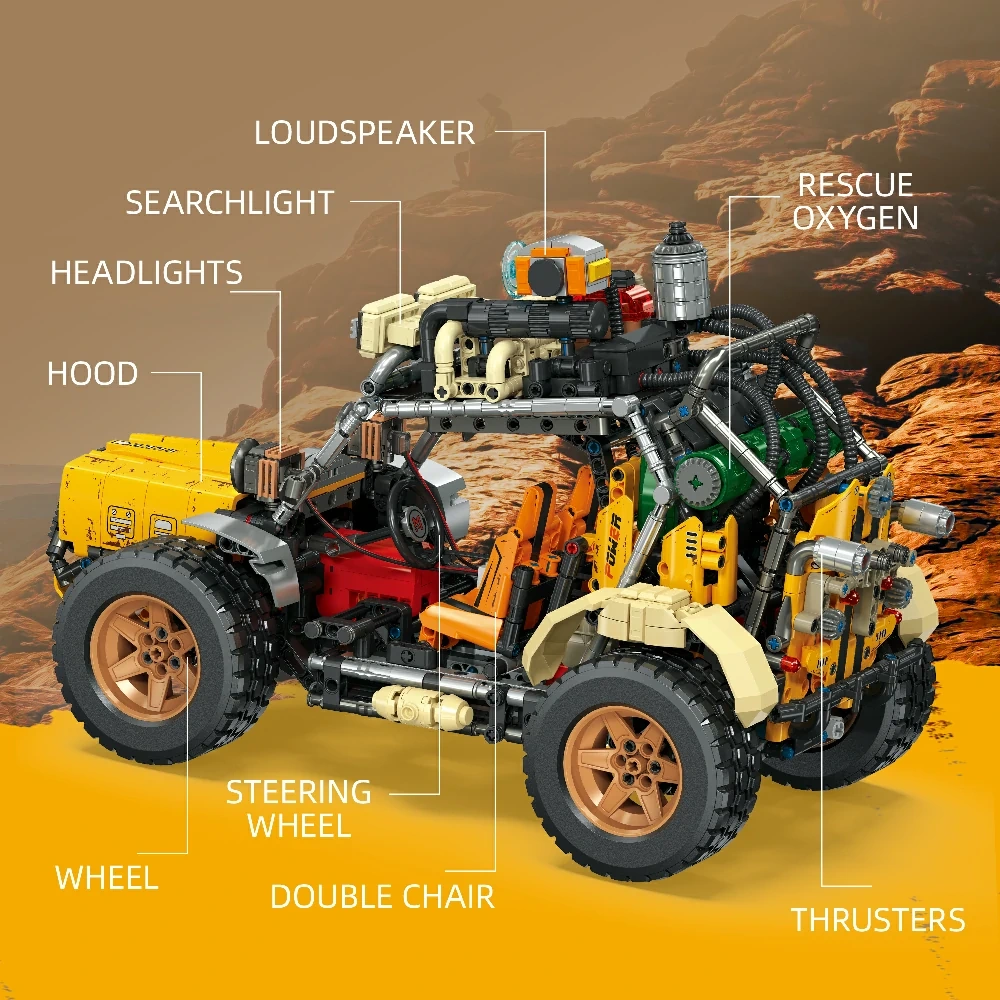 JIESTAR JJ9199 Wastle Land Explorer-02 Technic