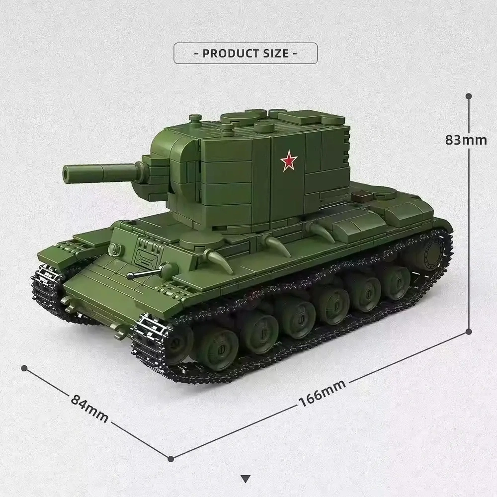 ThirdParty 300028 KV-2 Heavy Tank Military