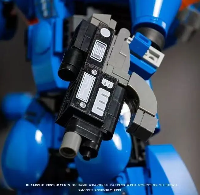 CBOX JD124 MOTORCYCLE ANGEL WARRIOR features the warrior's weapon - the plasma cannon gun.