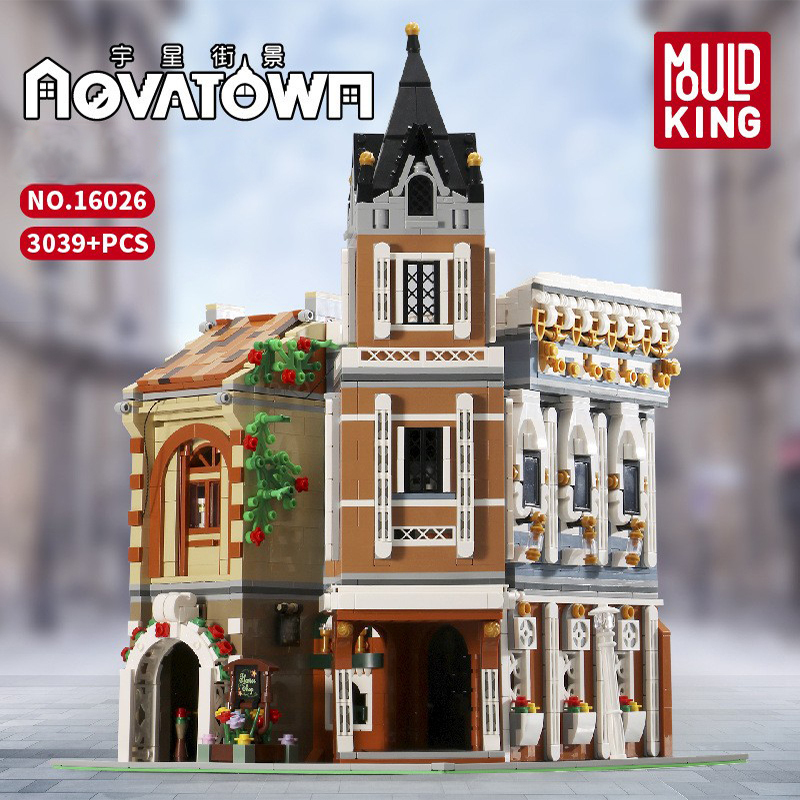 MouldKing 16026 Afternoon Tea Restaurant Modular Buildings