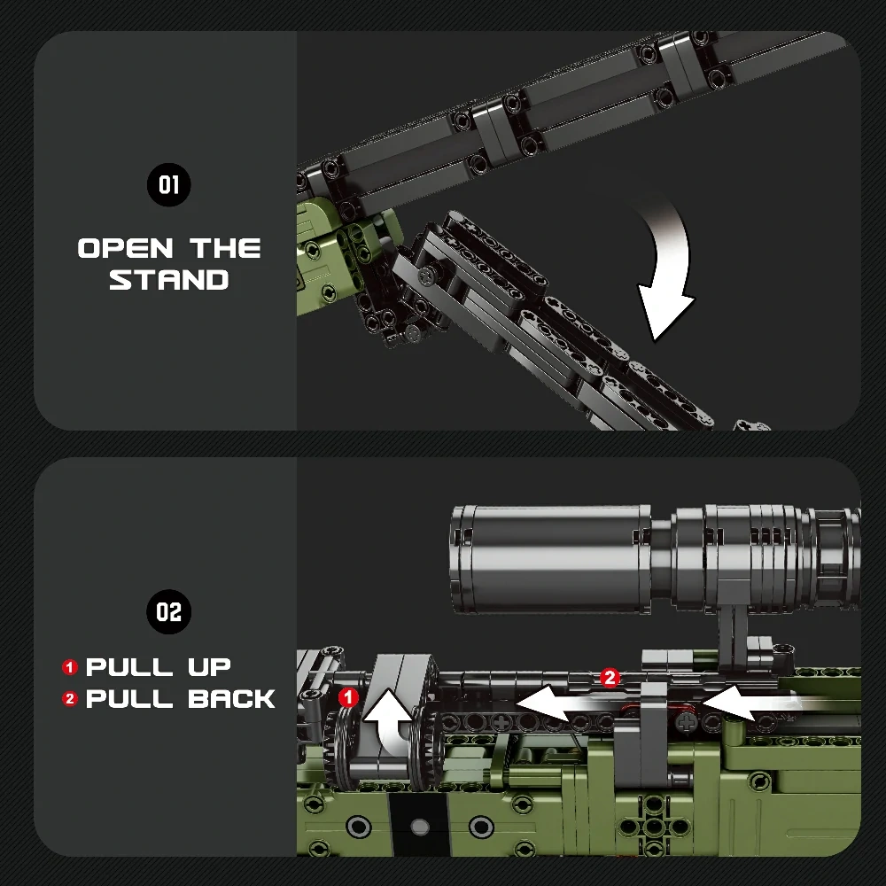 Reobrix 77026 Super Magnum AWM Military