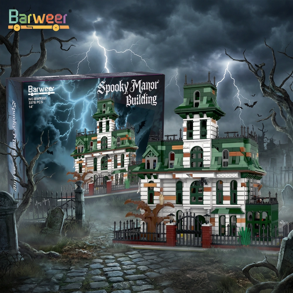 Barweer BWR005 Spooky Manor Building The Addams Family Modular Buildings
