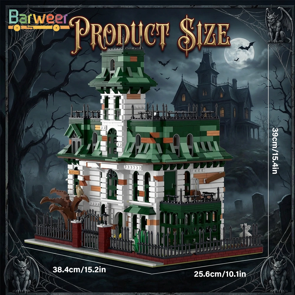 Barweer BWR005 Spooky Manor Building The Addams Family Modular Buildings