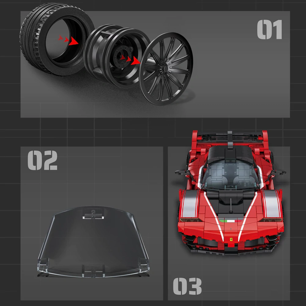 Eikee Y26033 Ferrari FXX K Evolution Technic