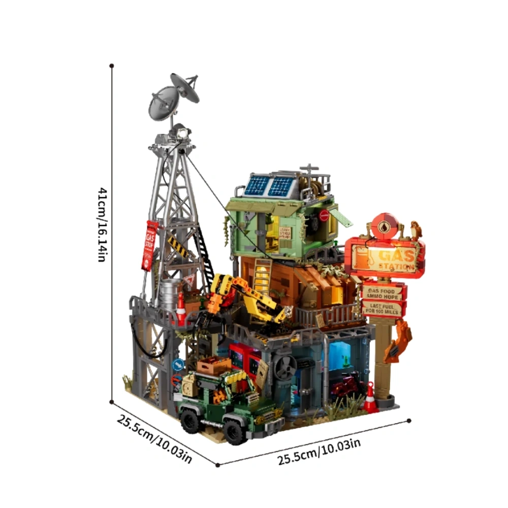 Iambrick 30901 Doomsday Gas Station Modular Buildings