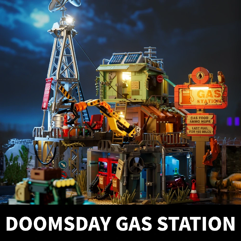 Iambrick 30901 Doomsday Gas Station Modular Buildings