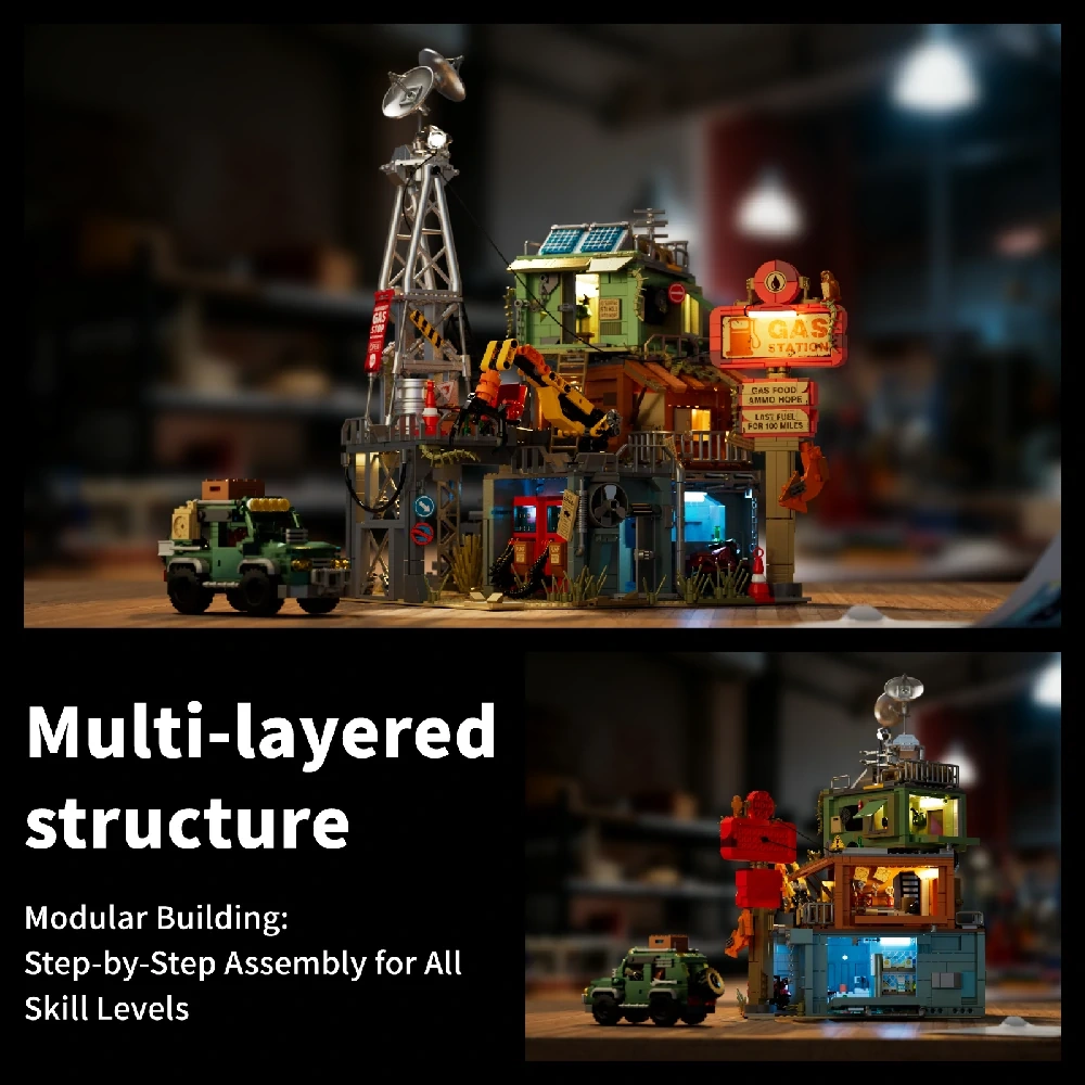 Iambrick 30901 Doomsday Gas Station Modular Buildings