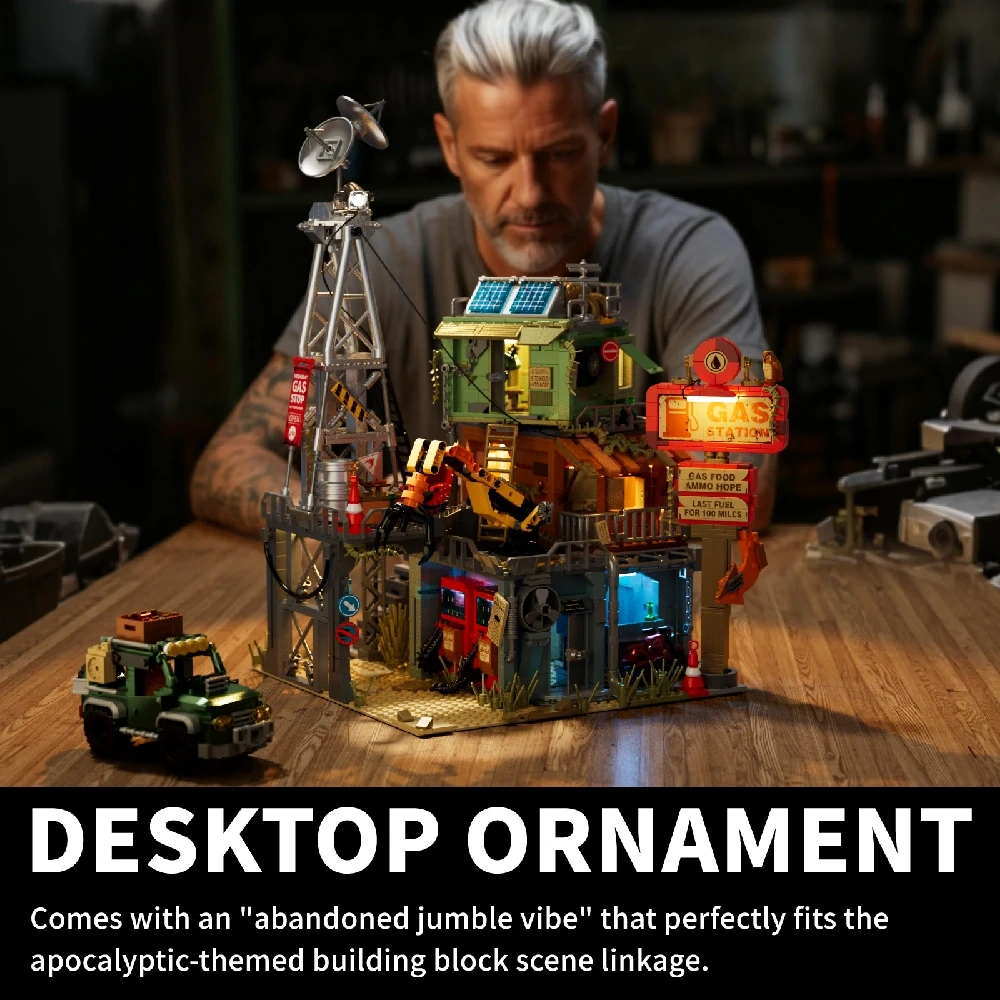 Iambrick 30901 Doomsday Gas Station Modular Buildings