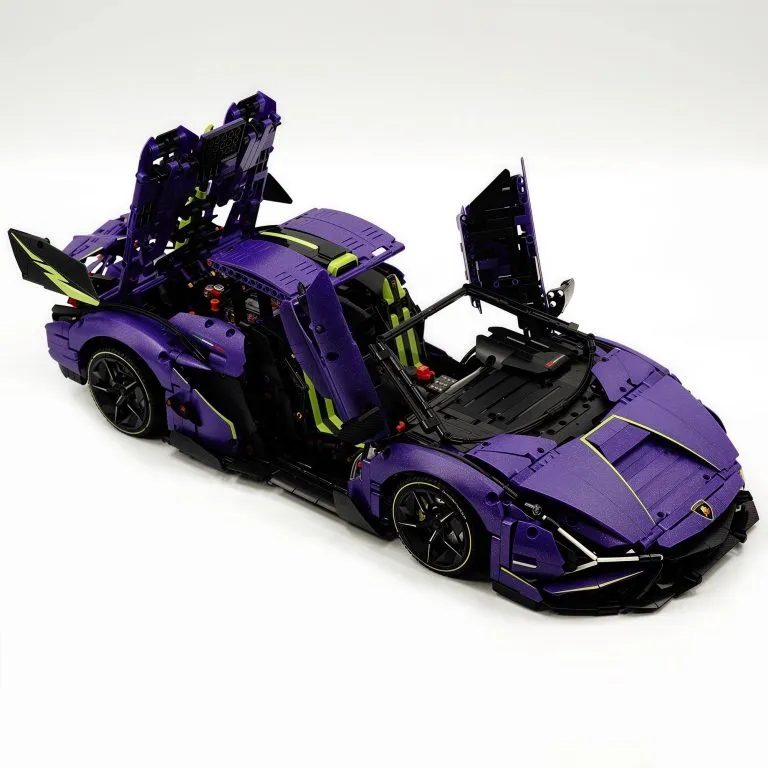 Purple Lightning：Experience the GULY 10635 Lamborghini Technic
