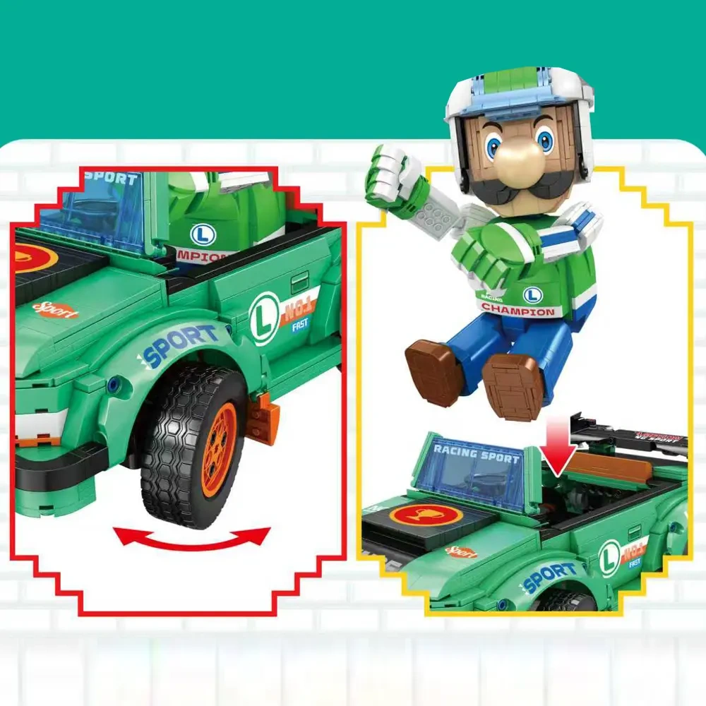 CBOX SJ1006 Mario Kart Luigi Mario Movie