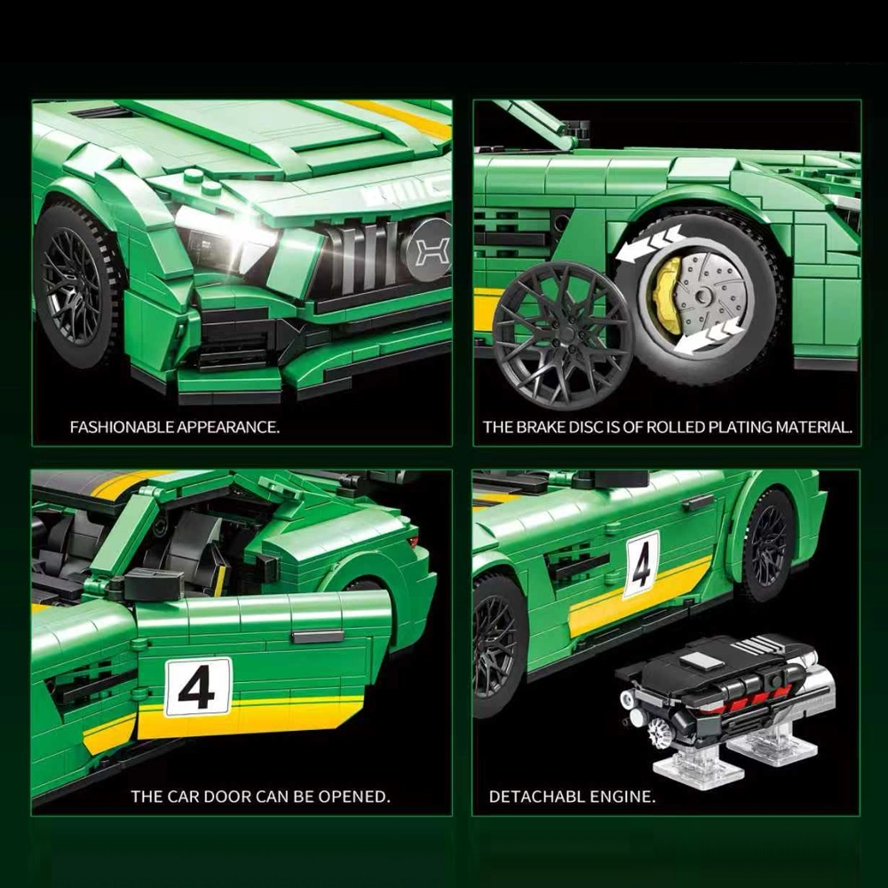 CBOX JD104 AMG Green Hell Magno Technic