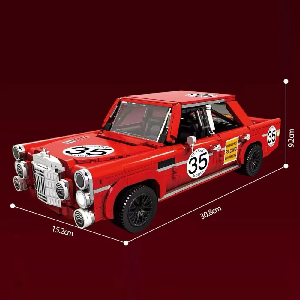 CBOX JD105 Mercedes 300 SEL 6.8 AMG Red pig Technic