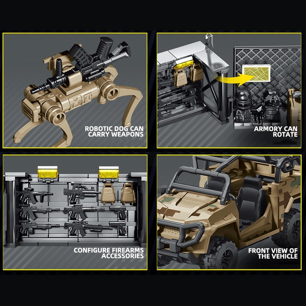 Leyi 88106 Ordnance Depot Military