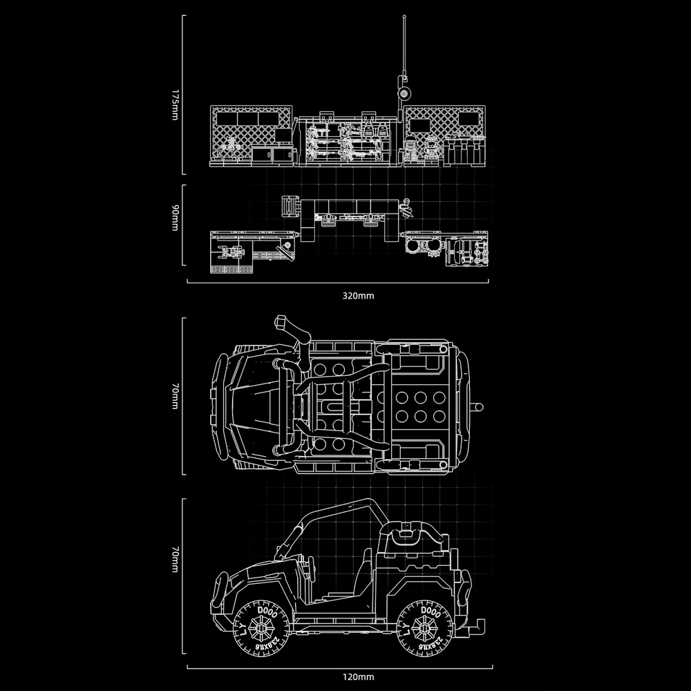 Leyi 88106 Ordnance Depot Military