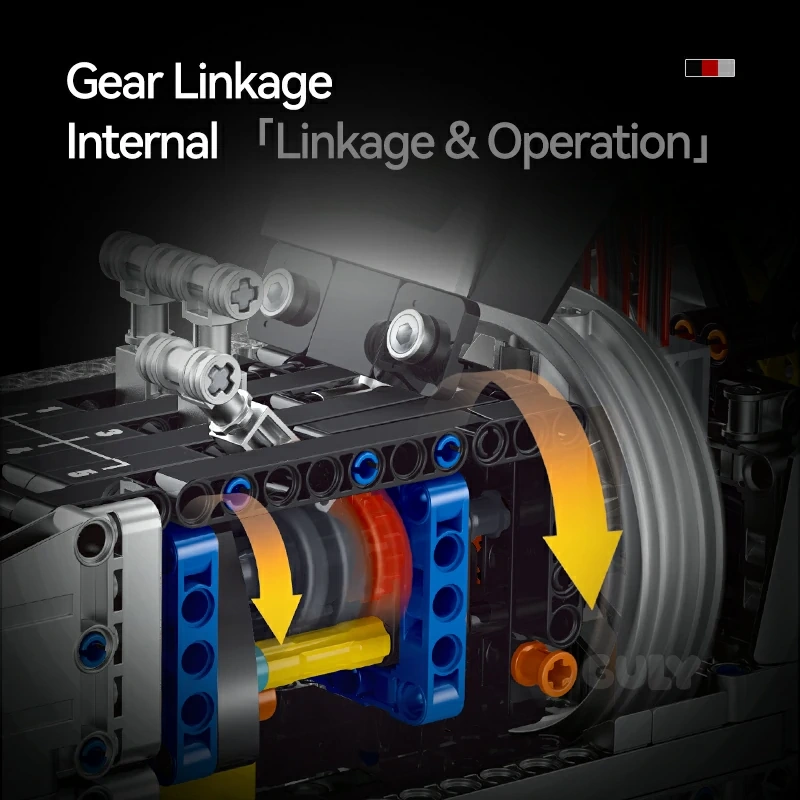 GULY 60555 Ferrari V-12 Cylinder Engine Technic