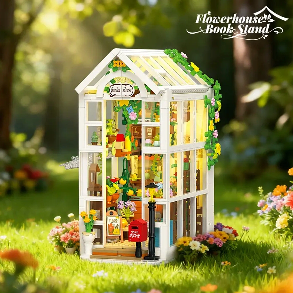 JIESTAR JJ9231 Flowerhouse Book Stand Modular Buildings