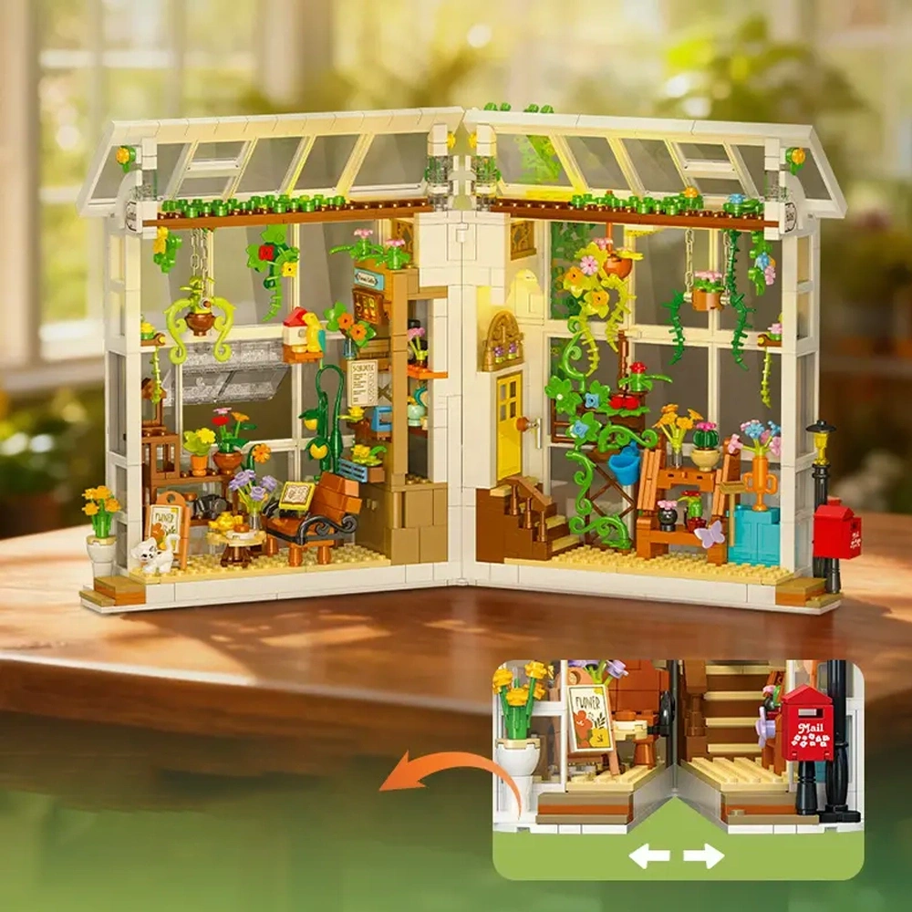 JIESTAR JJ9231 Flowerhouse Book Stand Modular Buildings