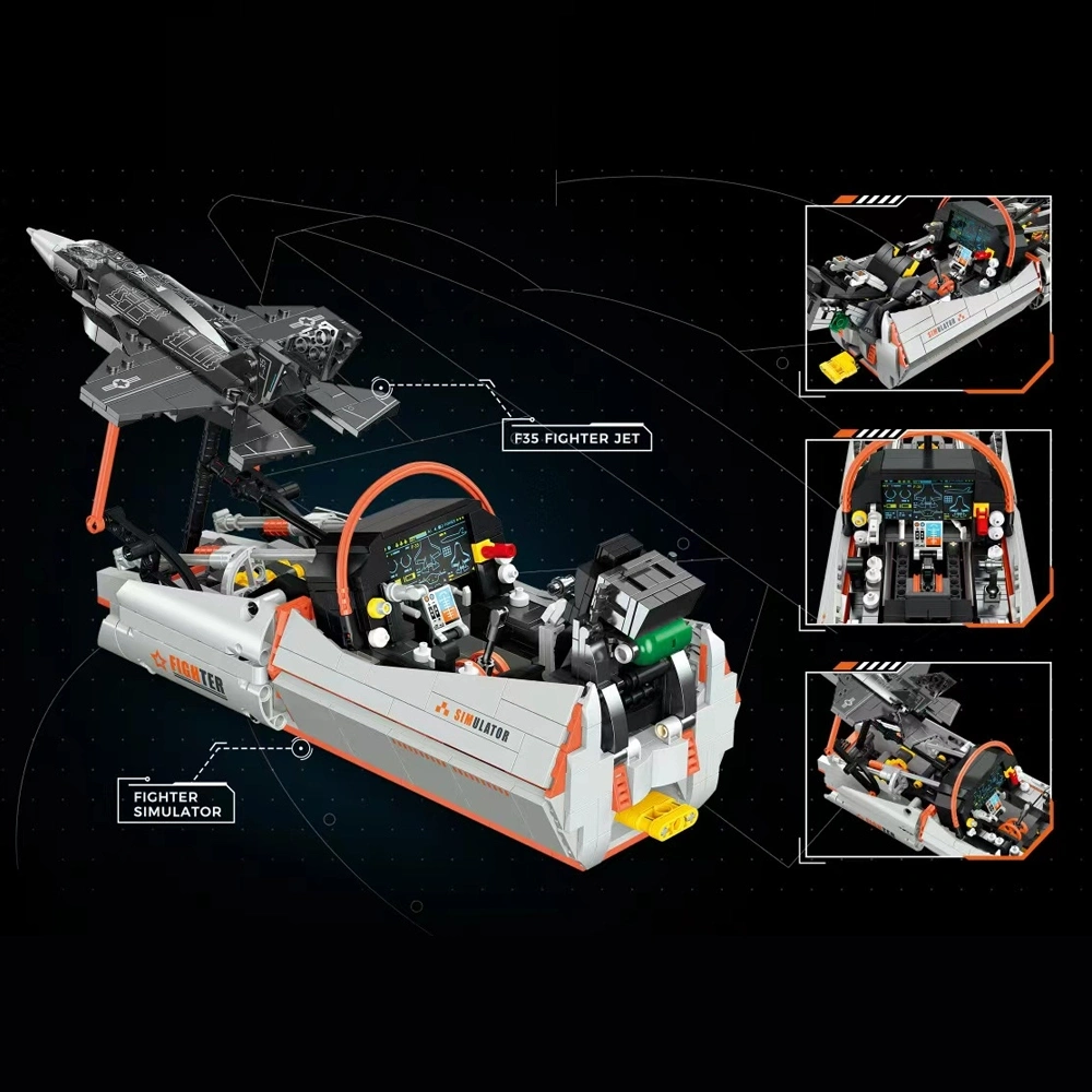 JIESTAR JJ9230 F35 FIGHTER JET Technic