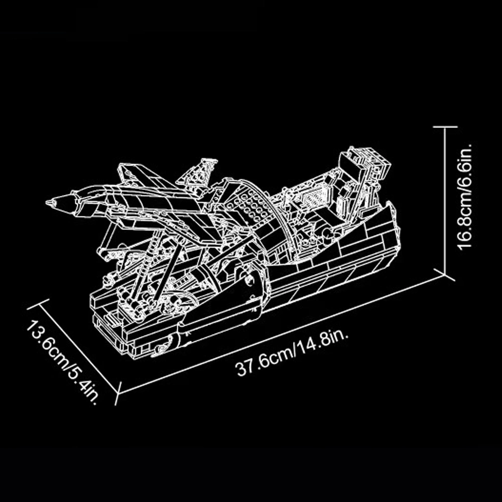 JIESTAR JJ9230 F35 FIGHTER JET Technic
