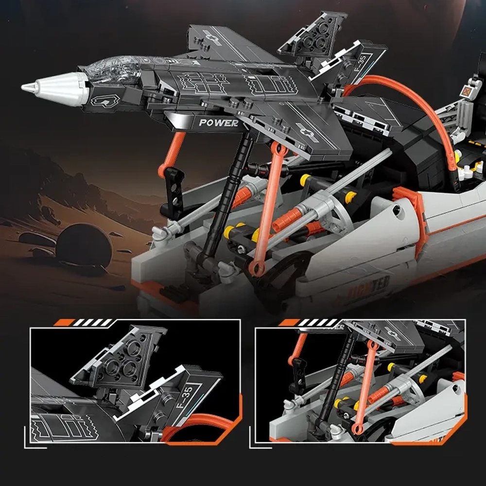 JIESTAR JJ9230 F35 FIGHTER JET Technic