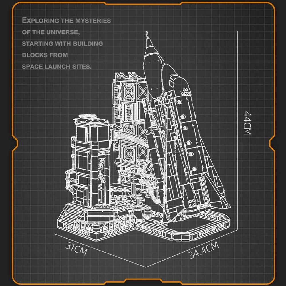 JIESTAR JJ9247 Spacecraft Launch Site Technic