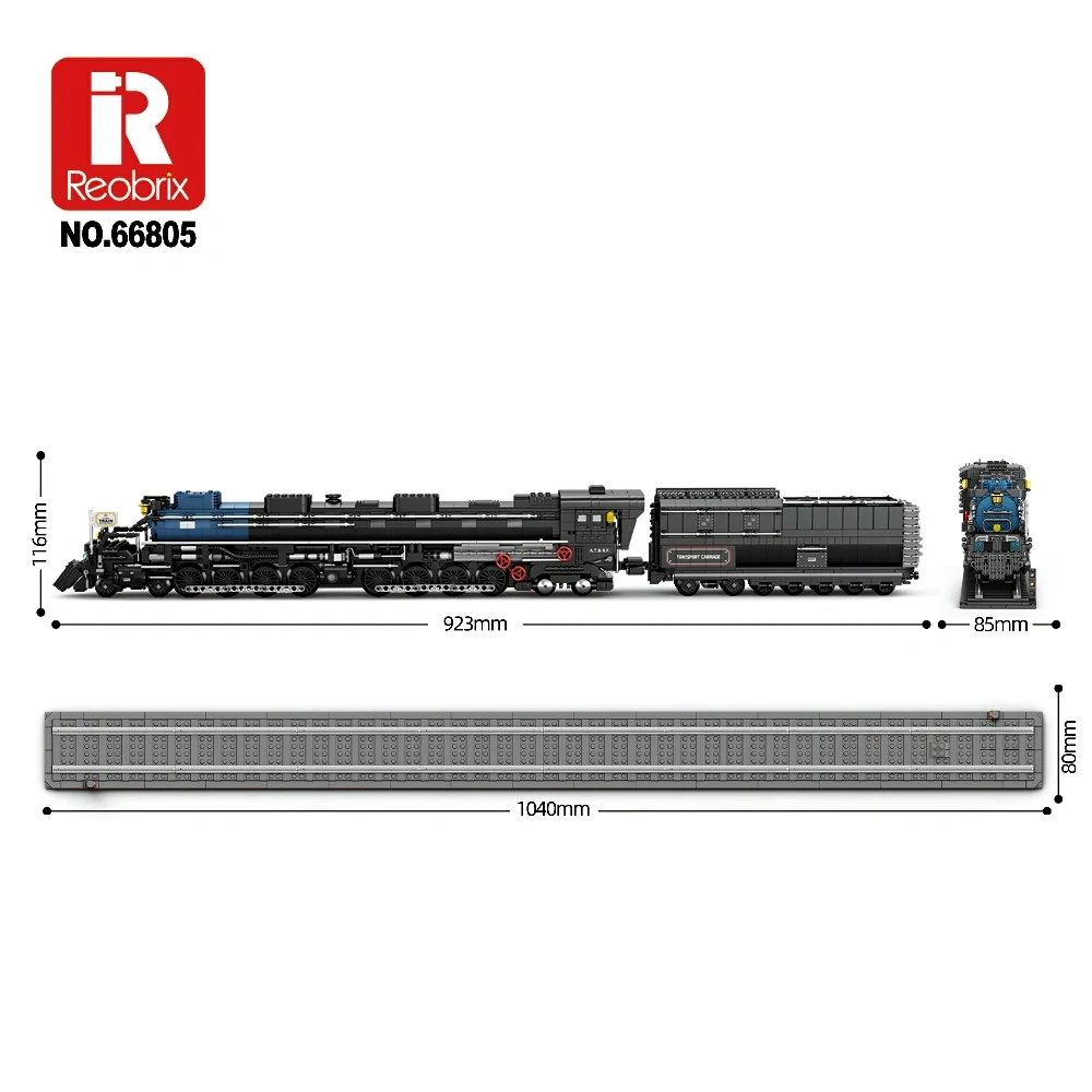 Reobrix 66805 STEAM LOCOMOTIVE Technic