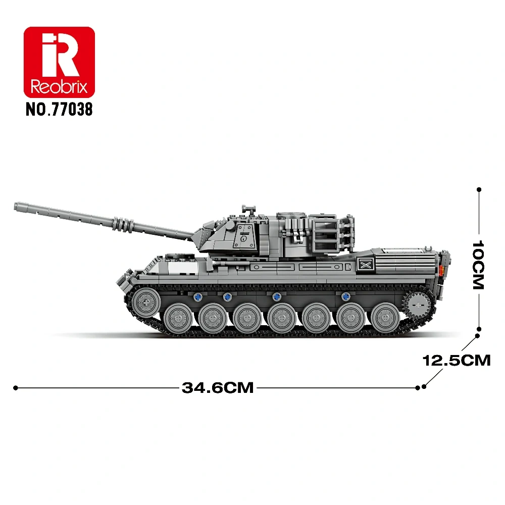 Reobrix 77038 Leopard 1 World of Tanks Military