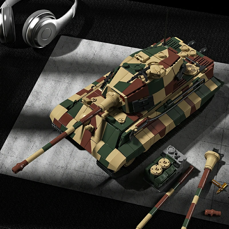 12GO 97027 Tiger II Tank Military
