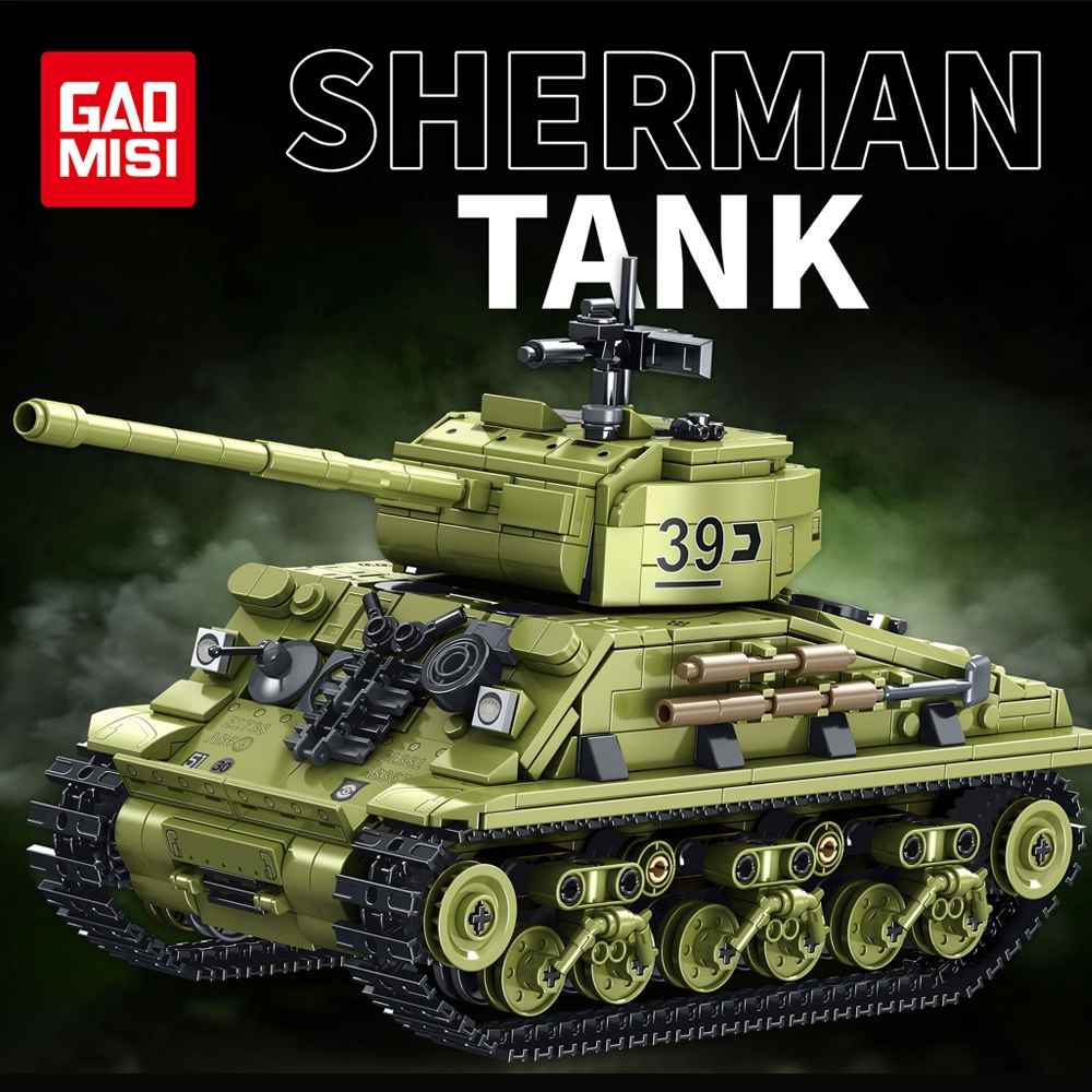 GAOMISI T2139 Sherman Tank Military