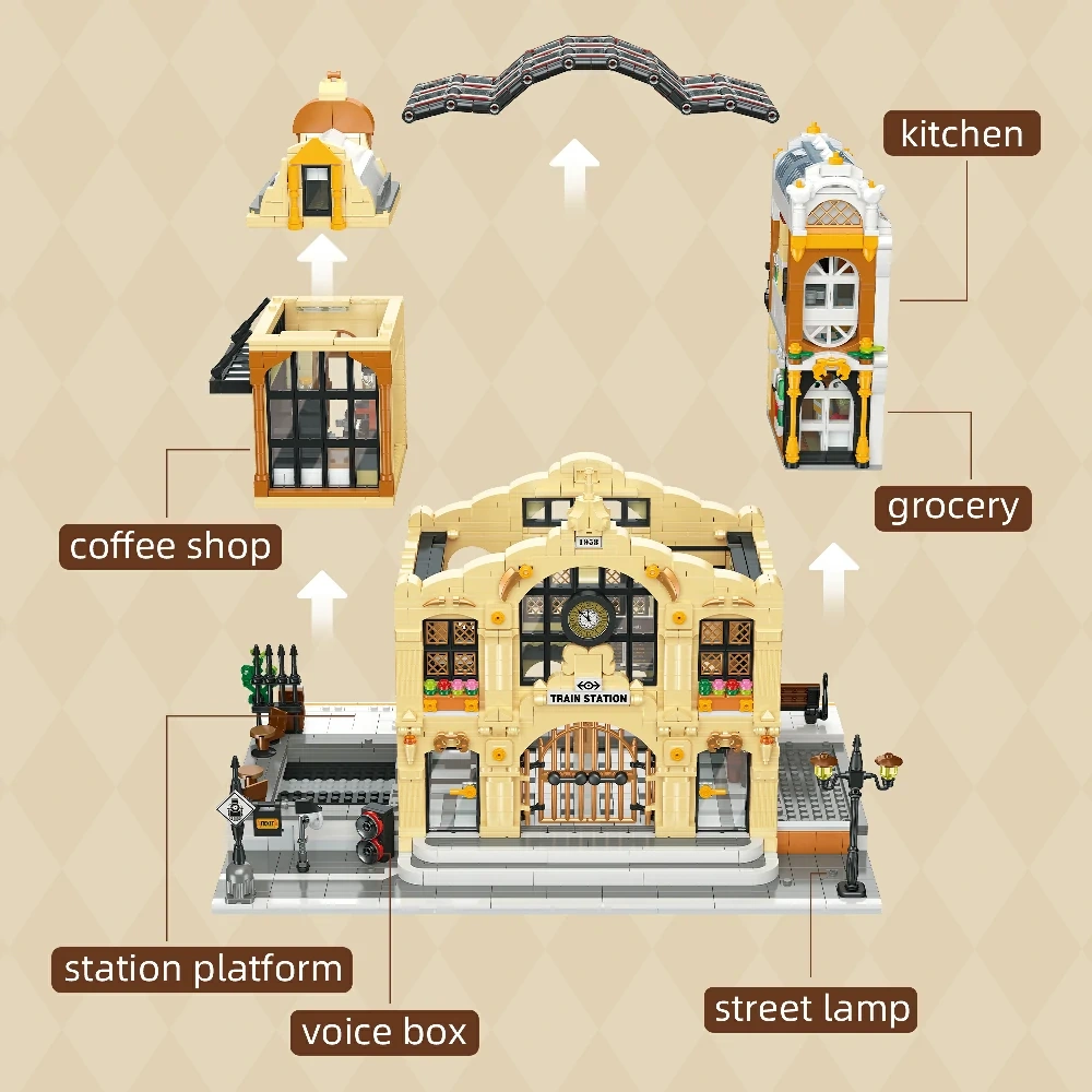 JIESTAR 89140 Train Station Modular Buildings