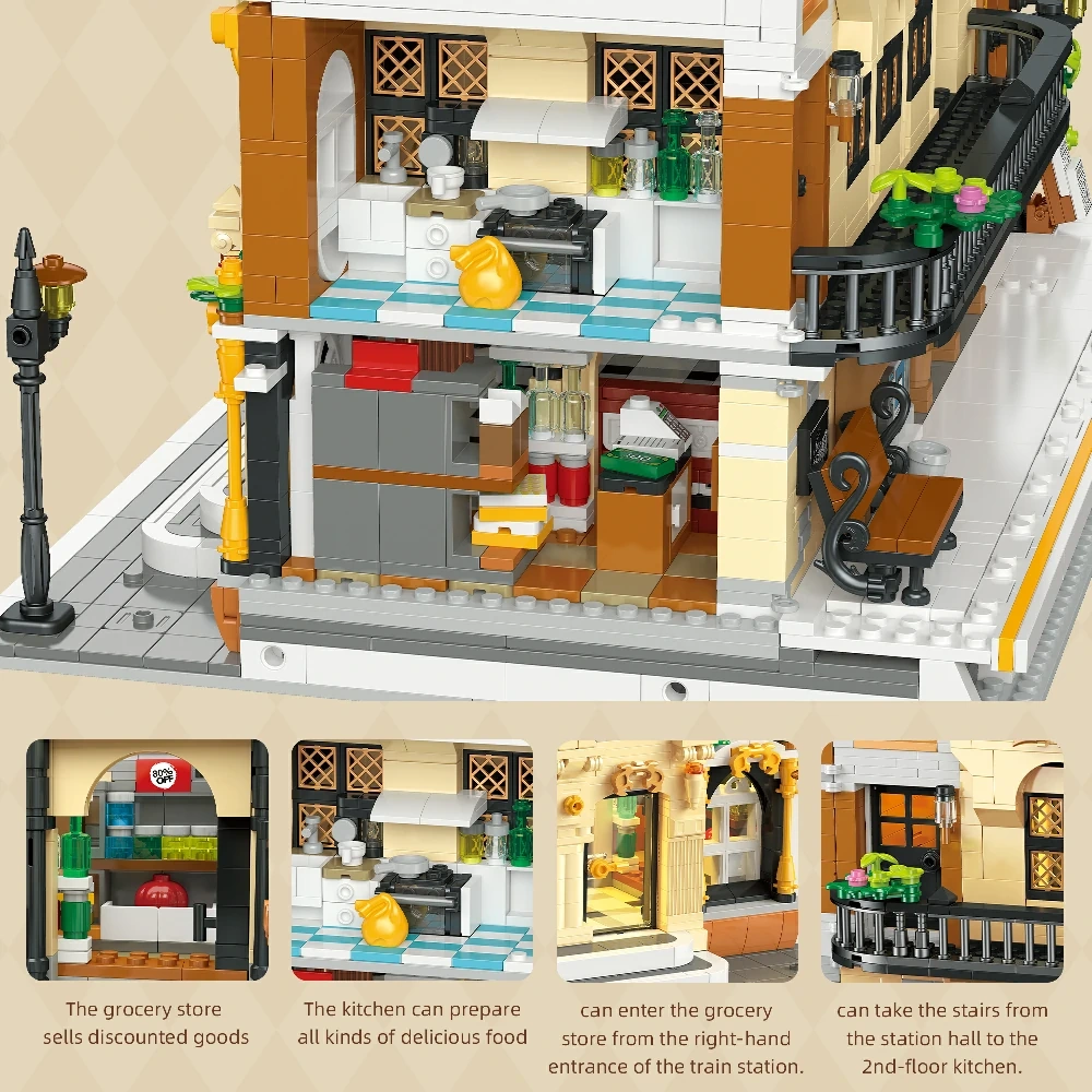JIESTAR 89140 Train Station Modular Buildings